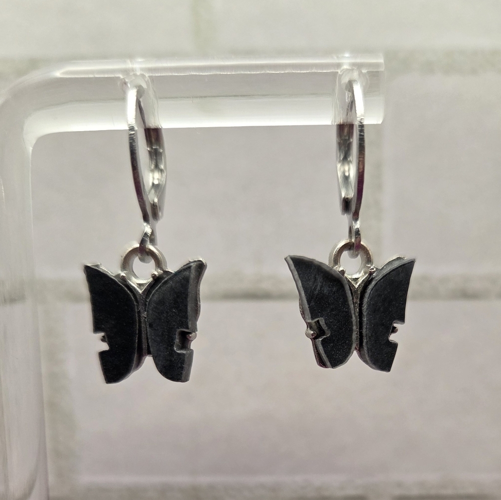 Cutw Black Butterfly Earrings